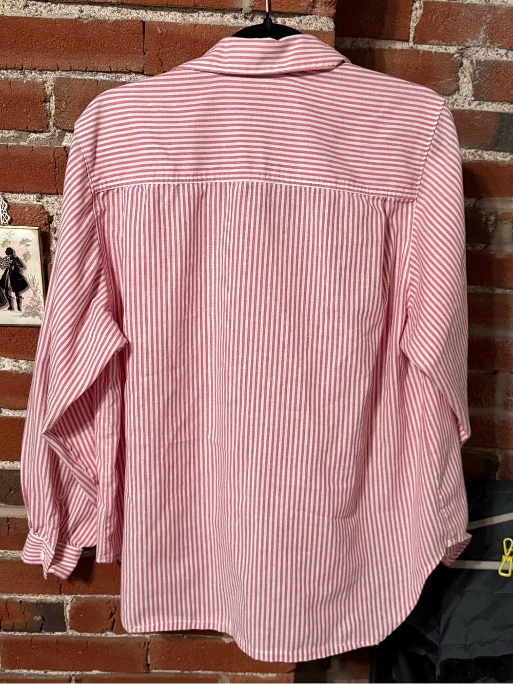 Pink Striped Button-Up Shirt - Picture 3 of 3